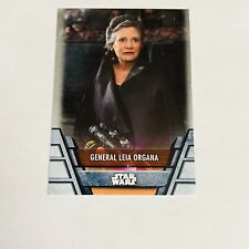 2020 Topps Star Wars Holocron Base Card Res-16 General Leia Organa picture