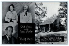 c1950's Old Matt Aunt Molly Shepard Of The Hills Ozark MO RPPC Photo Postcard picture