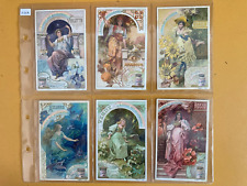 trade cards Liebig Colours of the rainbow S662 full set 1901 picture