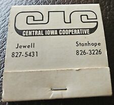 Vintage Matchbook Central Iowa Cooperative picture