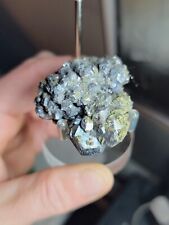  Rare Pyrite On Galena. Perfect Pyritohedron Crystal -Missouri  picture