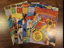 Champions (1986) #1-6, Eclipse Comics, Complete Mini-Series VF+/NM picture