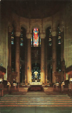 Postcard Great Choir Cathedral St John the Divine New York City NY 1955 picture