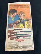 #05  DAISY B.B. GUN Sunday Comics Section Advertisement 1971 picture