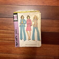 Vintage McCall’s 3465 Pattern, Used, Size 8, Bust 31 1/2 picture