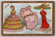 Womans Suffragette The Ways Of Woman 1908 Postcard B38 picture