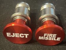 Fire Missile & Eject Button Car Cigarette Lighter 12V Lighter Plug Auto Repla... picture