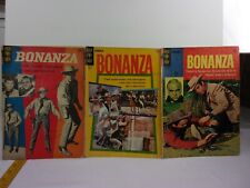 BONANZA 13 16 17 comic book lot 1960s VG- photo covers Michael Landon Cartwright picture