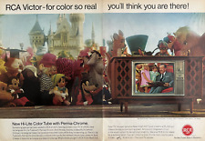 1967 RCA Television Walt Disney Wonderful World of Color Abbey Vintage Print Ad picture