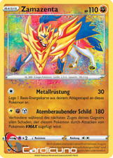 Zamazenta 102/185 Color Shock Amazing Rare German Pokemon Trading Card picture
