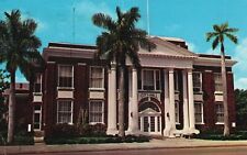 Postcard FL Punta Gorda Florida City Hall Posted 1975 Chrome Vintage PC J7462 picture