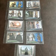 2021 Star Wars Card Chewbacca , R2D, Han Solo, Boba Fett, All picture