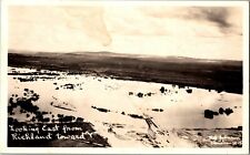 RPPC 1948 Flood Richland Delta Looking East Towards Y Vintage Postcard A54 picture