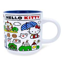 Sanrio Hello Kitty Red Map Ceramic Mug | Holds 13 Ounces picture