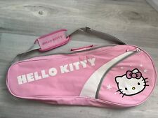 HELLO KITTY SANRIO 2013 Tennis Racquet Bag, Gym Bag, Pink & White| 28