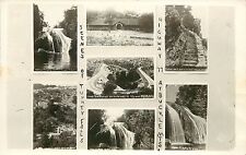 c1950 RPPC Postcard Multiview Turner Falls Davis OK Murray Co Arbuckle Mts Hwy77 picture