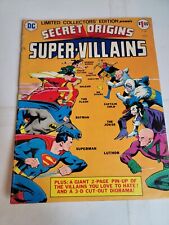 Secret Origins Super Villains C-39  1st New Black Adam 1975 Vintage DC Comics picture
