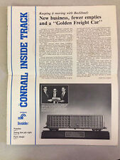August 1980 The Conrail Inside Track Newsletter Volume 2, Number 3 picture