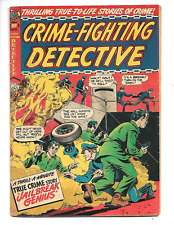 Crime-Fighting Detective #12 VG/FN Star Publications 1950 LB Cole Cover Rare picture