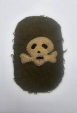 WWI German Flame Trooper Flamethrower Skull Patch SUPER RARE picture