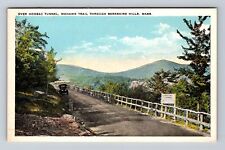 Berkshire Hills MA-Massachusetts, Hoosac Tunnel, Mohawk Trail Vintage Postcard picture