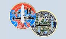 Submarine Squadron Fourteen ComSubRon 14 Challenge Coin USN Holy Loch Scotland picture