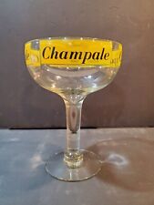 Vintage Sparkling Champale Giant Glass 10.5