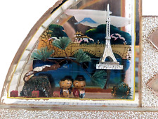 vintage japanese kokeshi dolls Tokyo Glass case picture