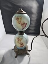 Rare 1901 Pan-American Exposition Blue Miniature  Lamp Classic H.P. Expo Logo picture