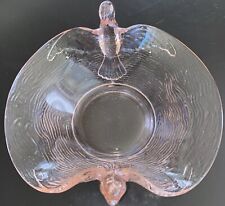 1925 Pink Depression Glass Bird Bowl Dugan Diamond Glass Ware Co. picture