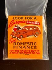 MATCHBOOK - QUICK CASH LOANS -  USED CARS - ENDICOTT, NY - UNSTRUCK picture
