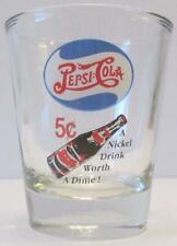 Very Nice Pepsi Oval 1 1/2 oz Shot Glass picture