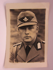Original WWII German RAD Soldier Portrait Photo picture
