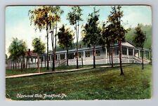 Bradford PA-Pennsylvania, Edgewood Club, Advertising, Vintage Souvenir Postcard picture