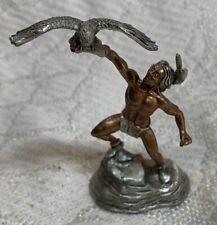 Fine Pewter Vintage 1994 Native American Figurine by BKS picture