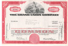 The Grand Union Company - Original Stock  Certificate - 1975 - U17165 picture