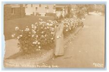 c1910's Beautiful Homes Rose Garden Portland Oregon OR PPC Photo Postcard picture