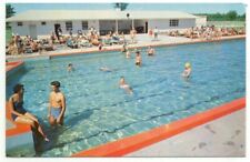 South Fallsburg NY The Windsor Hotel Pool Vintage Postcard New York picture