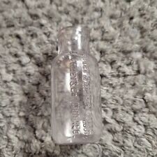 Vintage Foley Kidney Pills Foley Co. Chicago Clear Glass Embossed Bottle picture