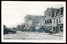 MEDICINE HAT Alberta Postcard 1920s Railway Street Stores picture