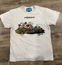 OFF-WHITE Gucci DISNEY EDITION GARDEN ROSES DONALD DUCK T-SHIRT Made In Italy picture