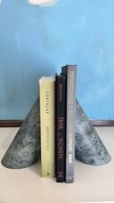 Vintage Mid-Century Modern Verde Alpi Italian Marble Bookends - Pair picture
