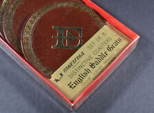 Vintage Conestoga English Saddle Grain - Electrohome Distinctive Coasters - NOS picture