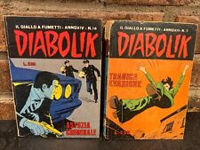 Lot Of 2 Vintage “Diabolik” Italian Comic Digest Series- See Pics  picture