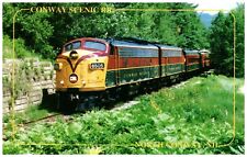 Conway Scenic Railroad Train #6505 &6516 at Gove Overhead Bridge  picture