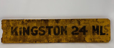Vintage Kingston Jamaica Road Sign From The 60s One Of A Kind Bob Marley picture