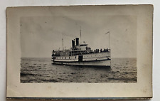 ca 1910s Ship RPPC Postcard Steamer 