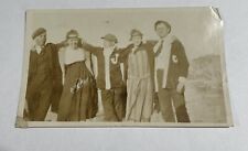 1920's photograph vintage original Friends Celebrating In Joliet Montana picture