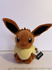 6” NEW WITH TAG OFFICIAL Pokemon Center Eevee Poké Plush Standard 2016 picture