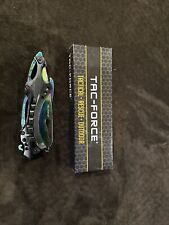 Tac Force Half Serrated Rainbow Blade Tactical Spring Assisted Pocketknife picture